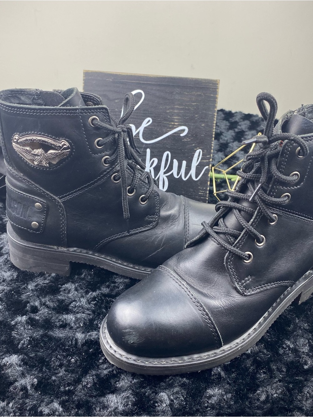 Harley-Davidson Black Boots